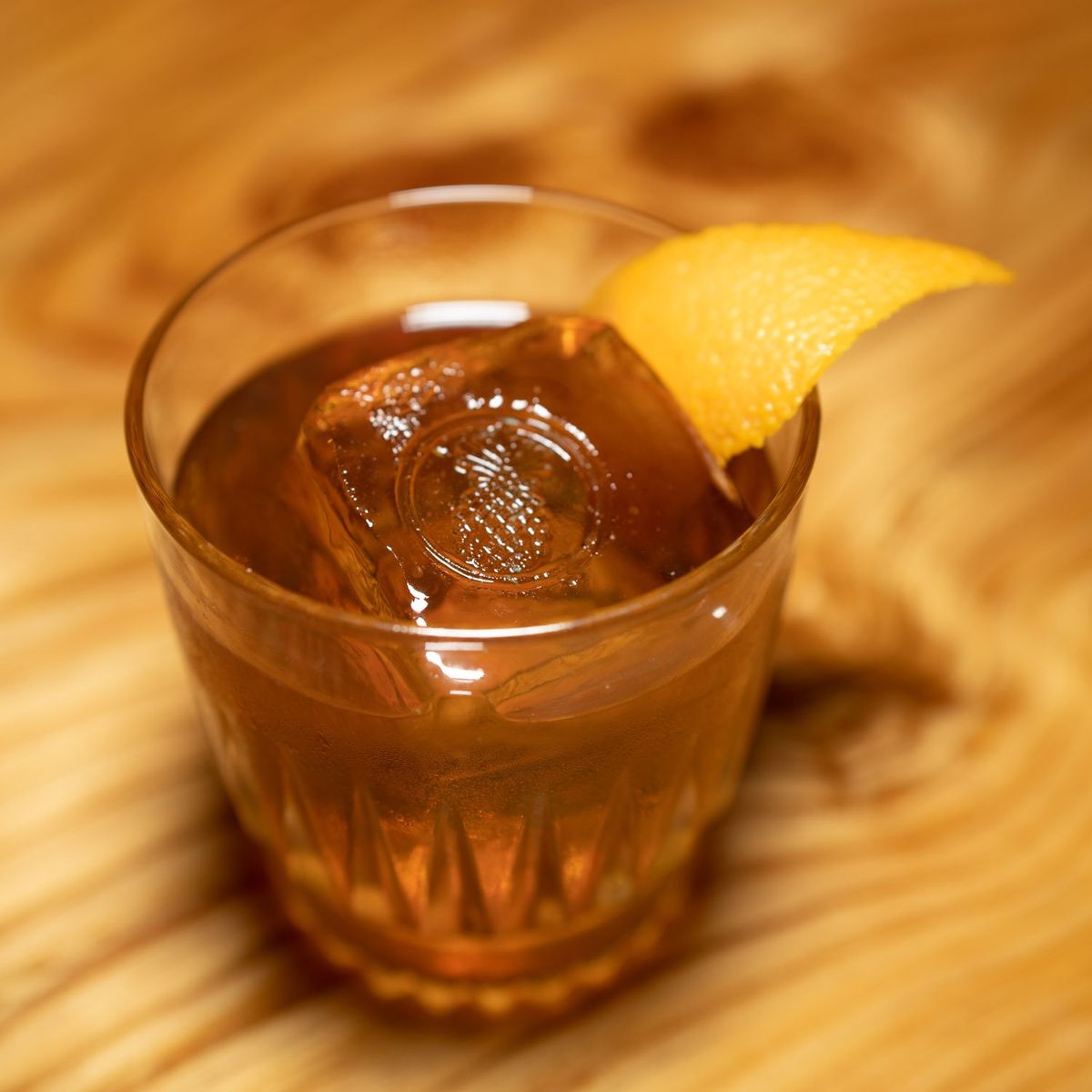The Golden Oldie cocktail at The Golden Pineapple, Tempe